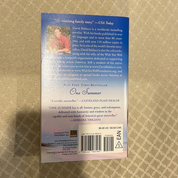 **3 FOR 10** David Baldacci: One Summer - Picture 2 of 2